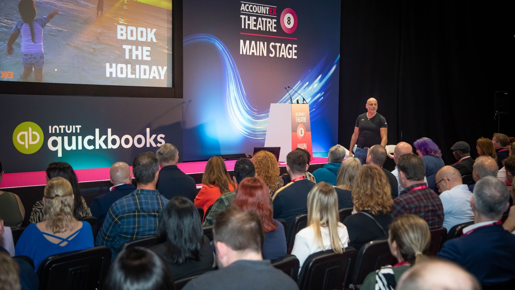 Brad Accountex Main Stage