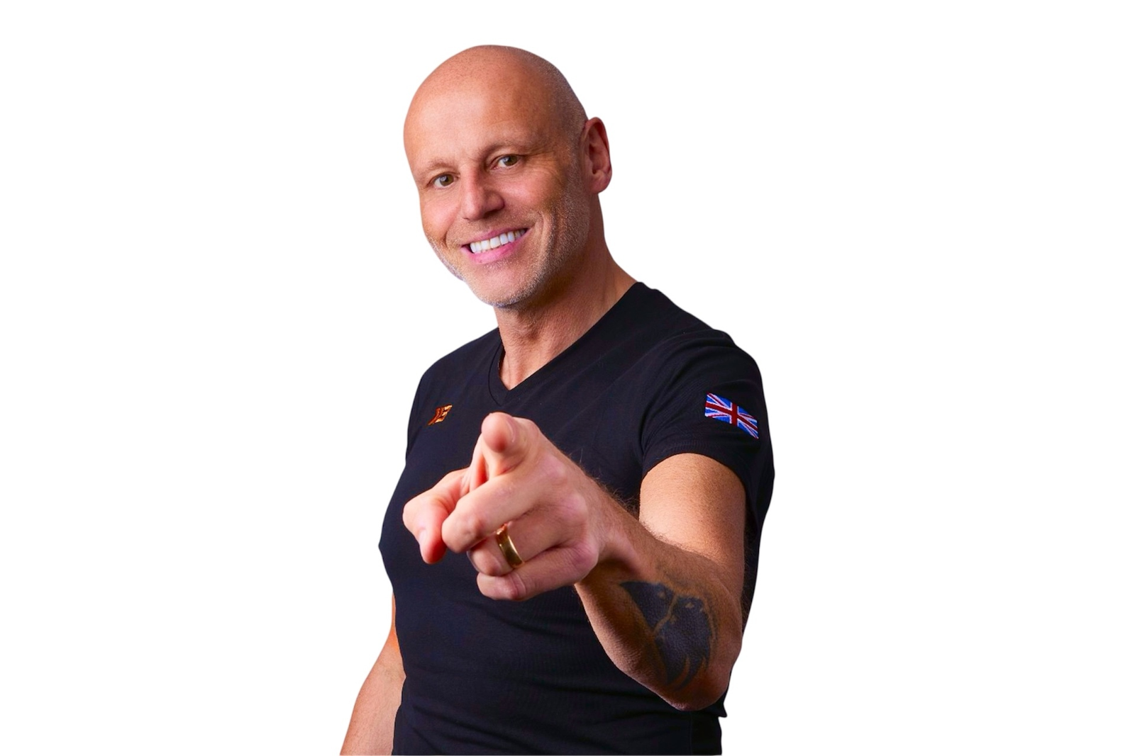 Brad Pointing Cutout